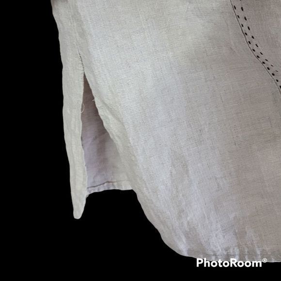 E-col-o-gie 100% Linen Button Down Top - Picture 14 of 15
